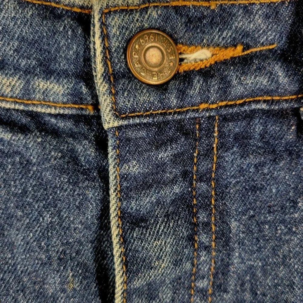 VTG Gap Denim Skirt Juniors 9/10 High Rise‎ Medium Wash 90s Y2K Retro Cotton USA